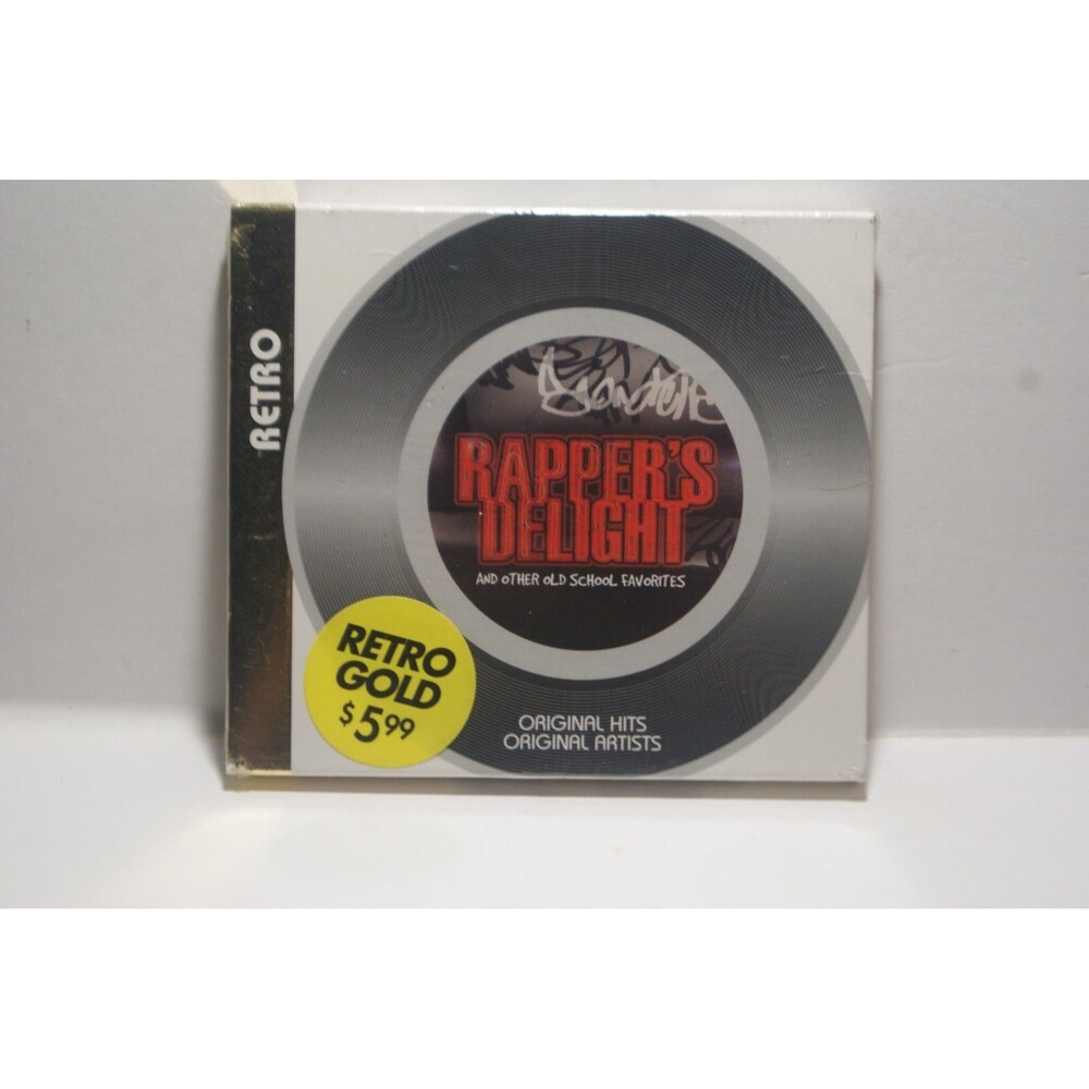 New Rapper's Delight CD Sealed Retro Gold HTF Rare